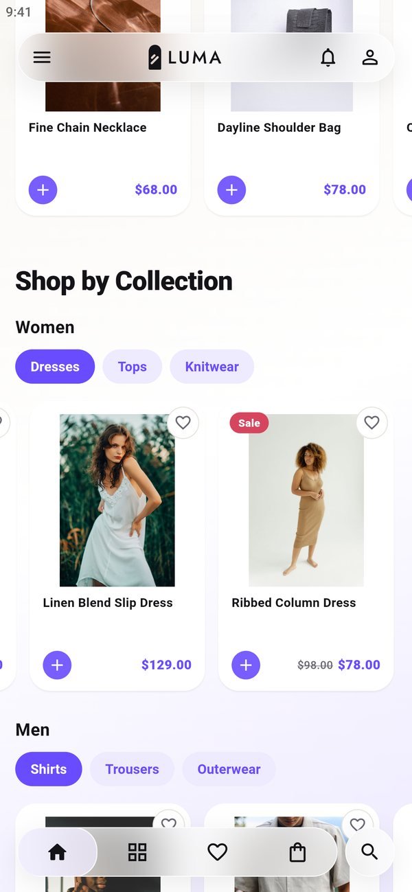 Collection with sale prices